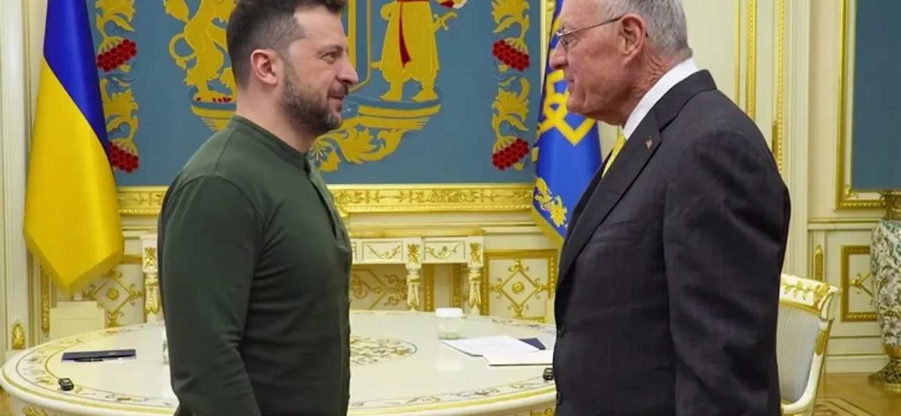 Зеленський зустрівся зі спецпосланцем Трампа в Італії
