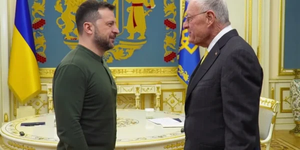 Зеленський зустрівся зі спецпосланцем Трампа в Італії
