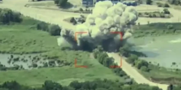 Український МиГ-29 знищив останню переправу росіян на Запоріжжі двома авіабомбами