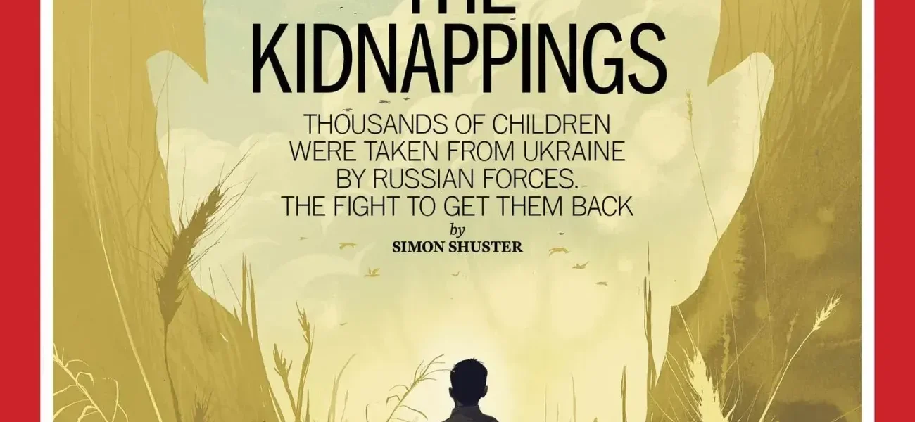 Нова обкладинка TIME Kidnapping привернула увагу всього світу до болю України - Олена Сосєдка