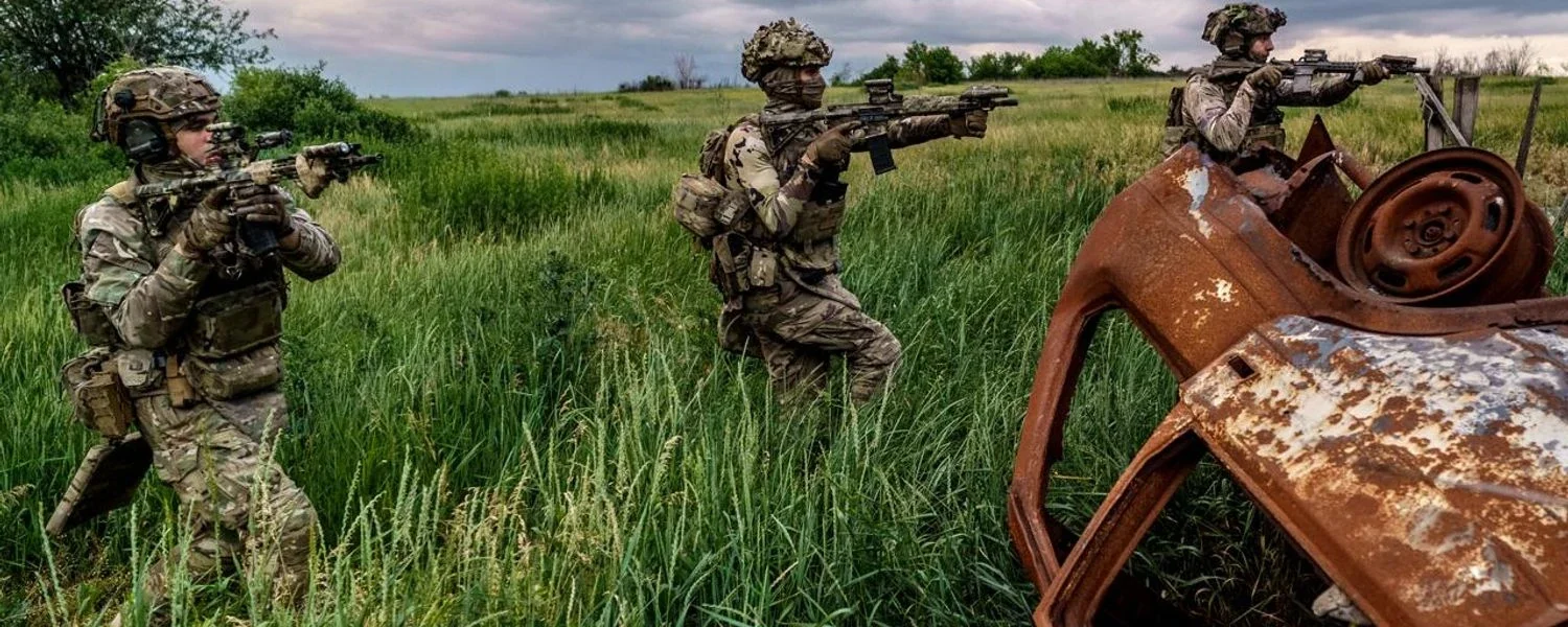 "Азов" знищив 151 окупанта та взяв у полон 8 росіян за дві добиПротягом двох діб підрозділи 1-го корпусу НГУ "Азов" завдали значних втрат російським окупаційним військам. Ліквідовано 151
військовослужбовця, понад 70 поранено, 8 взято в полон.Війна • 13 серпня, 23:23 • 2758 перегляди