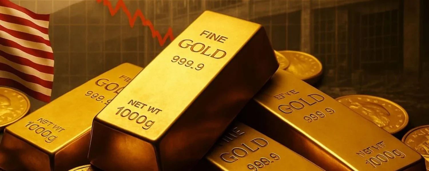 Ціни на золото демонструють перше тижневе падіння після рекордних максимумів