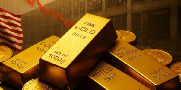 Ціни на золото демонструють перше тижневе падіння після рекордних максимумів