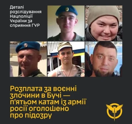 Розвідка опублікувала дані окупантів, які страчували людей в Бучі: їм оголошено підозру