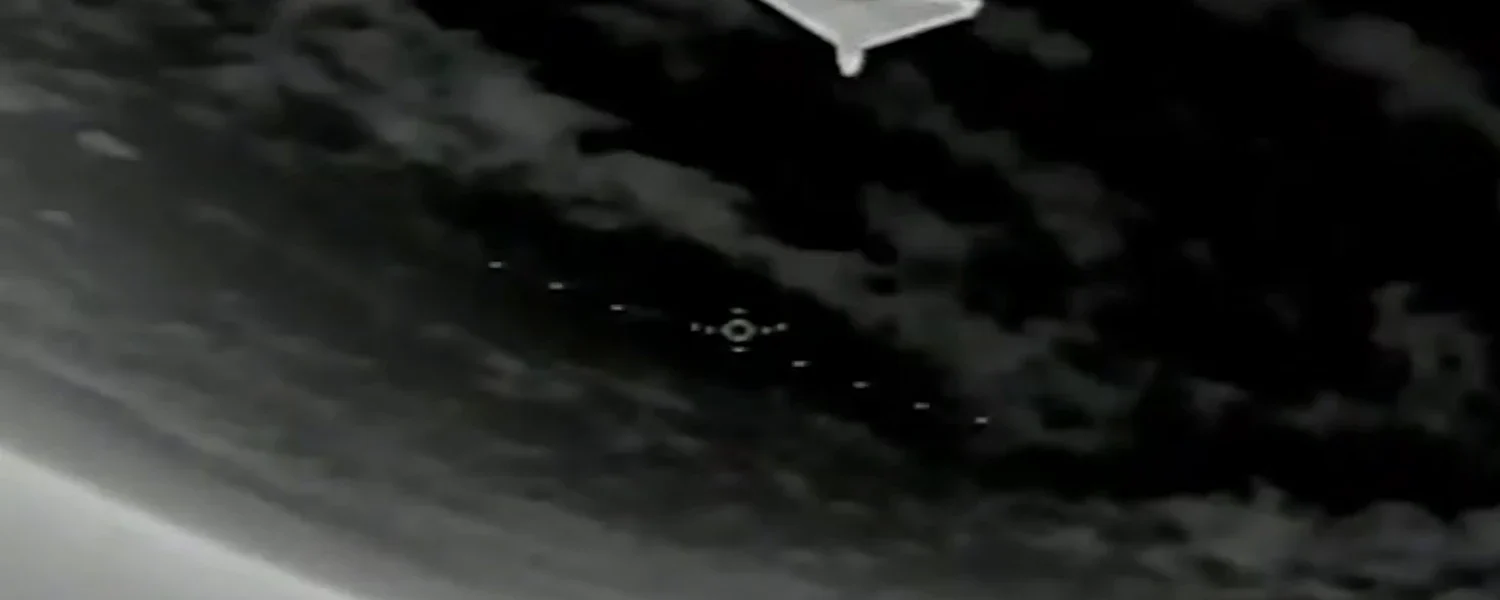 Зеленський показав роботу захисників неба по російських