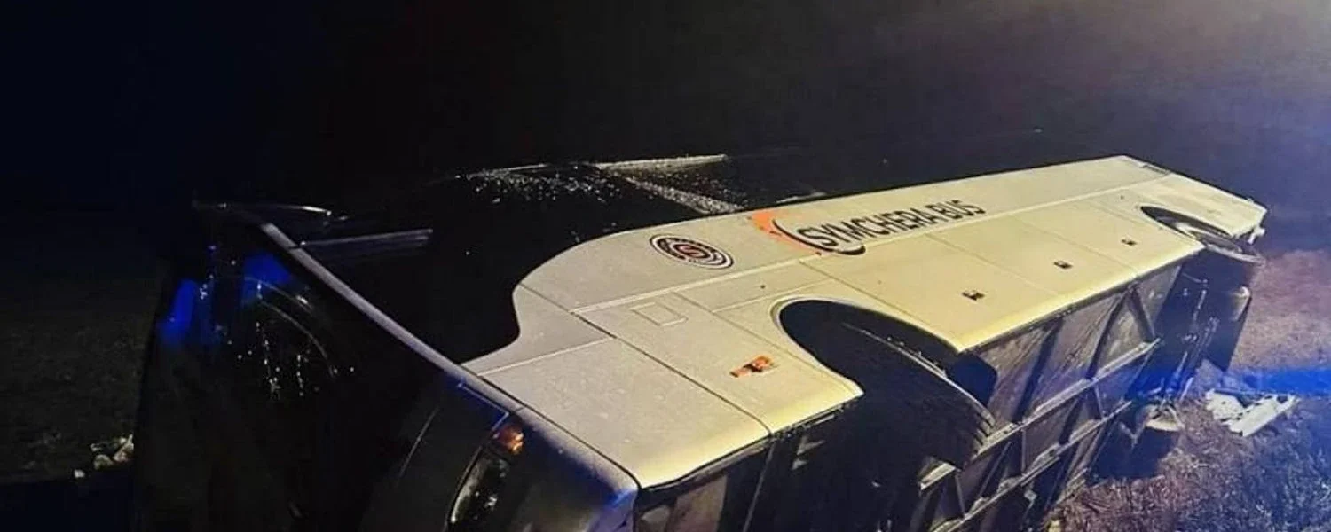 Автобус з українцями перекинувся у Словаччині: двох пасажирок госпіталізували