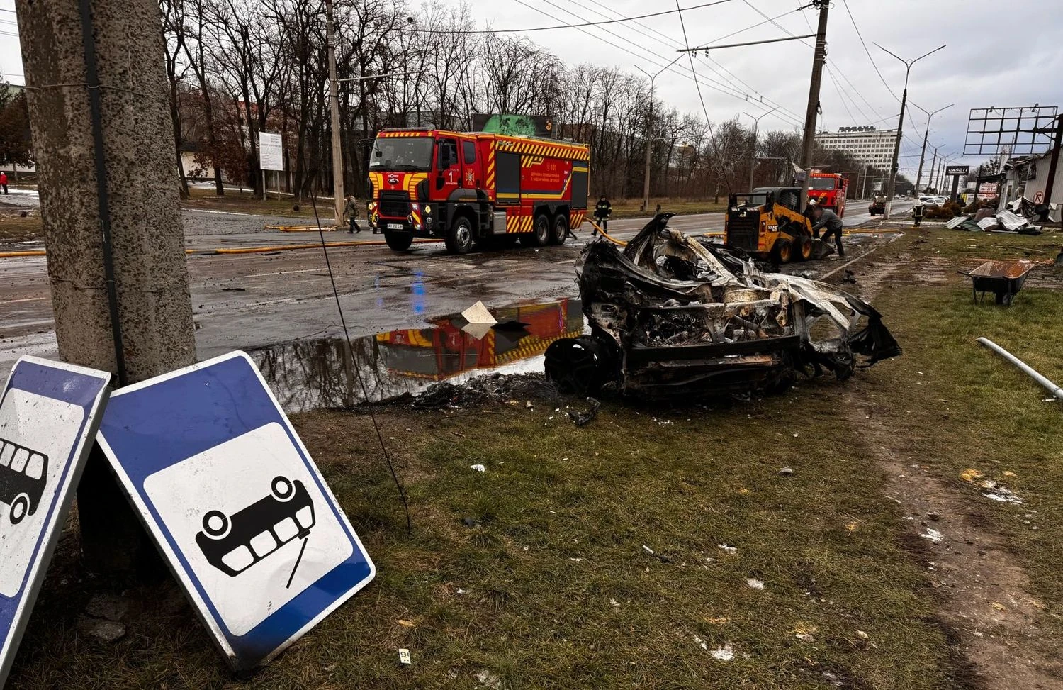 Обстріли рф Києва і області 27 грудня: поліція показала перші хвилини після ударів
