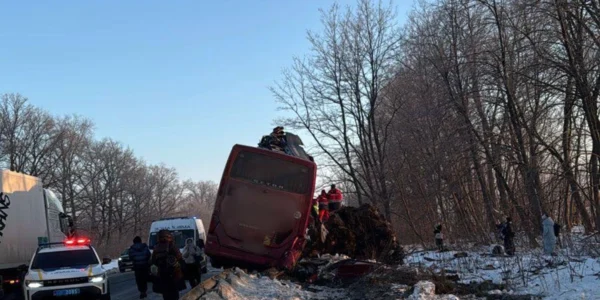 Міжнародний автобус з 25 пасажирами потрапив у ДТП на трасі до кордону: 9 постраждалих