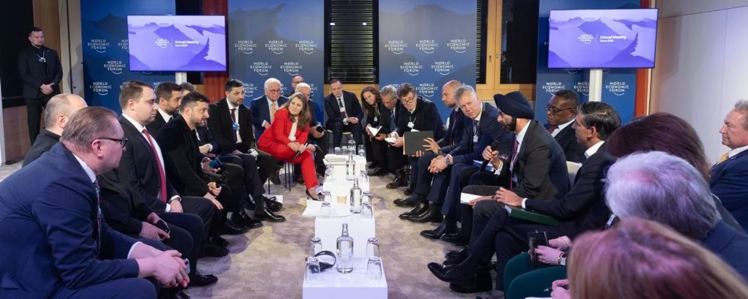 Зеленський обговорив у Давосі відновлення України та гарантії безпеки з міжнародними інвесторами та бізнесом