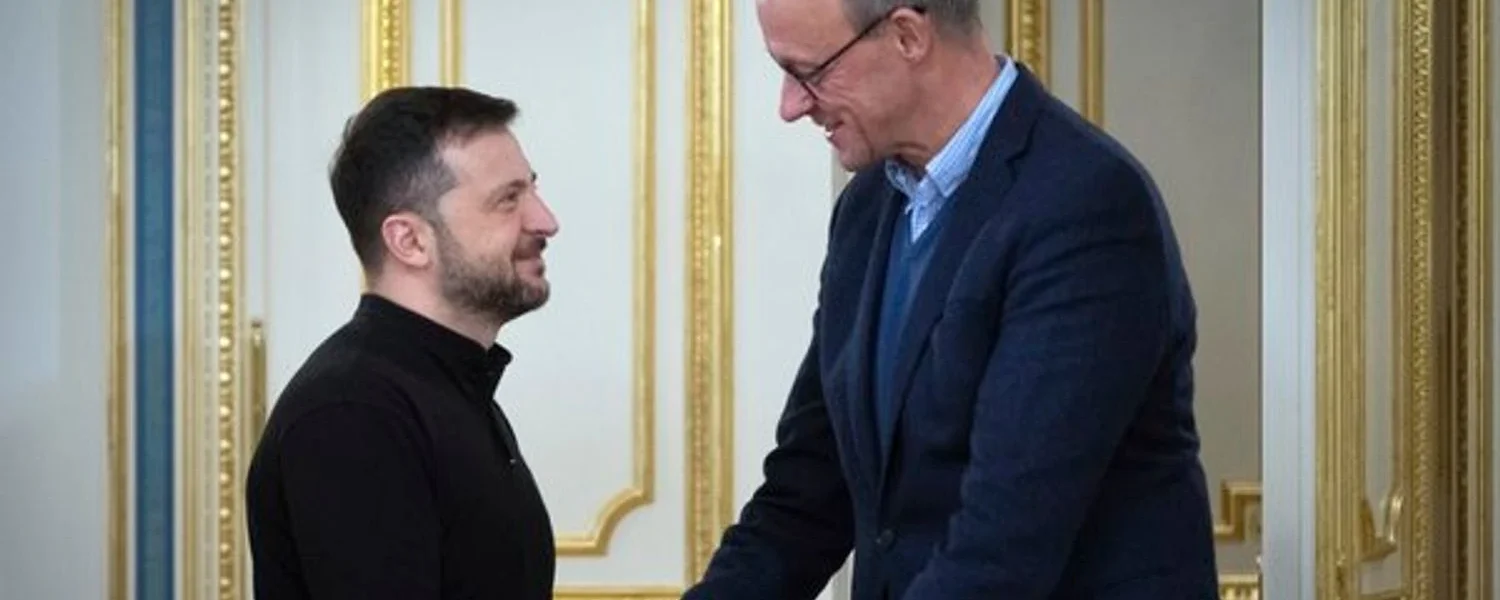 Мерц і Зеленський обговорили російські атаки та зусилля щодо припинення вогню