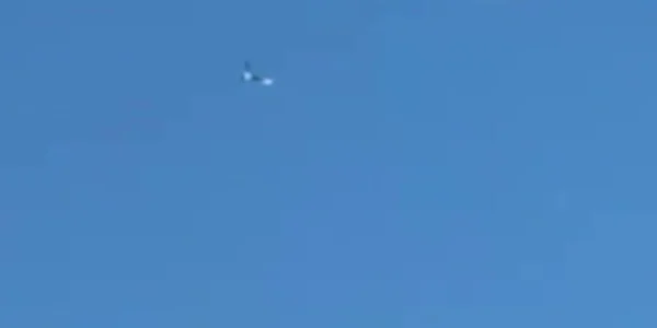 Момент запуску ворогом FPV з