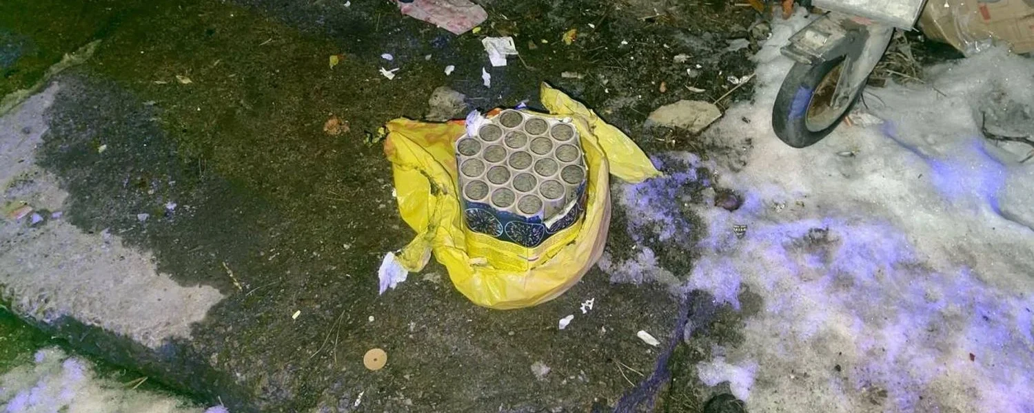 Невідомі запустили феєрверк під Києвом, поліція шукає причетних