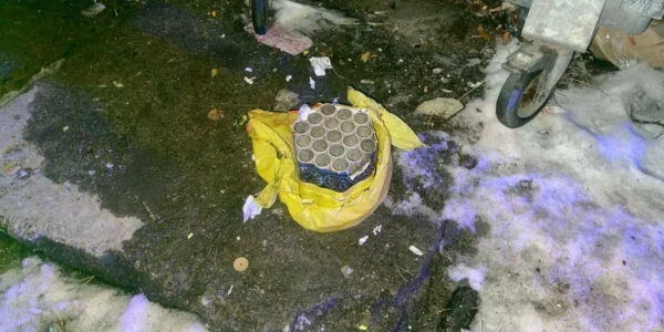 Невідомі запустили феєрверк під Києвом, поліція шукає причетних