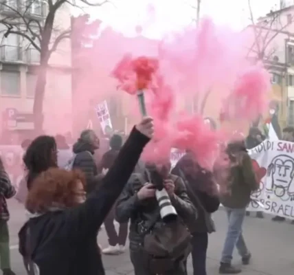 У Вероні перед церемонією закриття Олімпіади мітингувальники влаштували протест