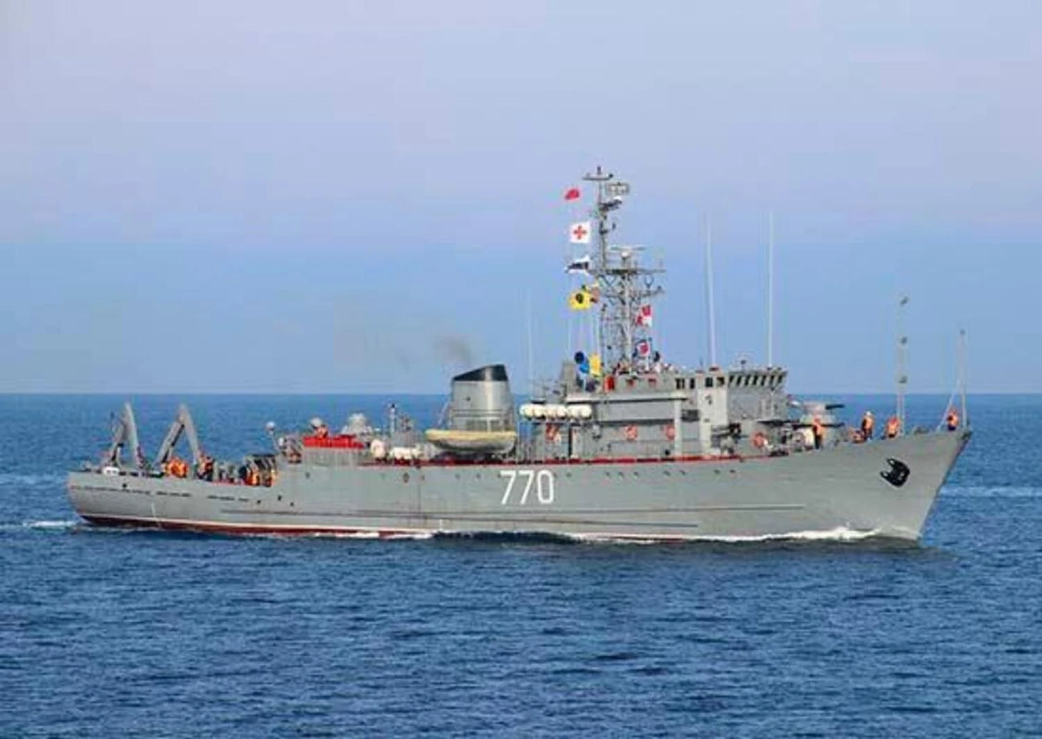 СБУ та ЗСУ уразили морський тральщик