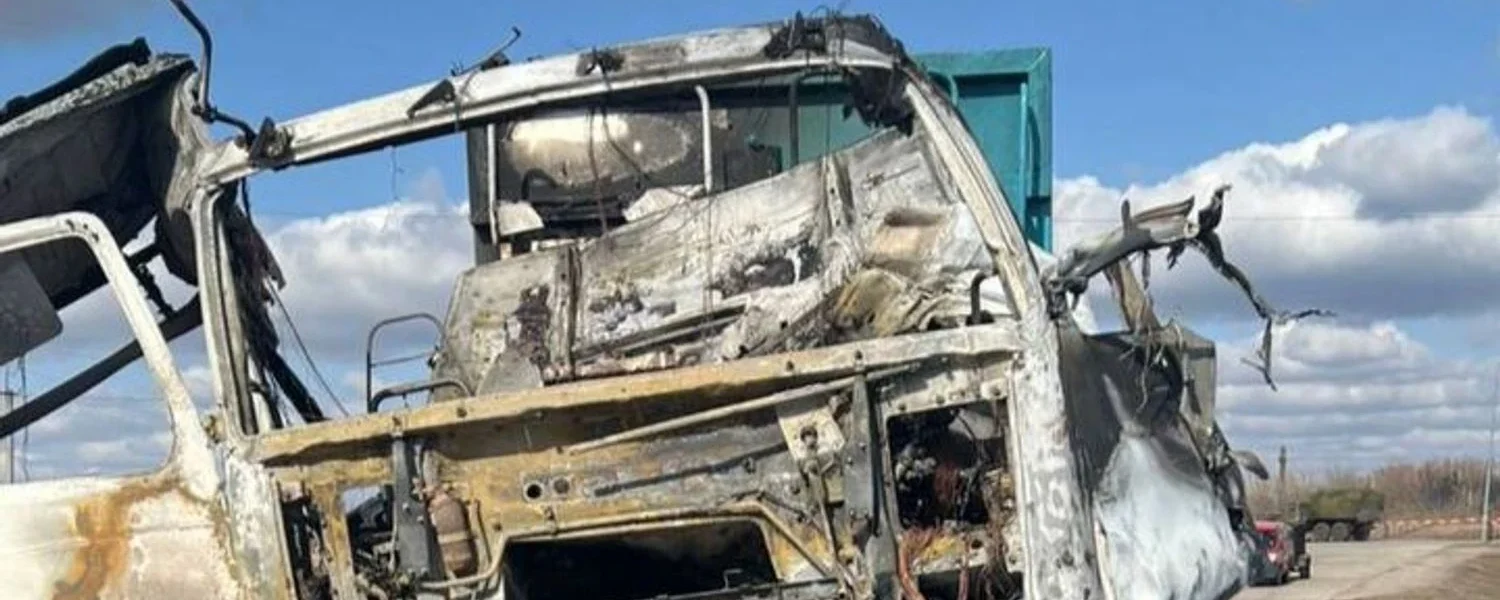 росіяни атакували вантажівку на виїзді для завантаження зерна на Сумщині, водій загинув