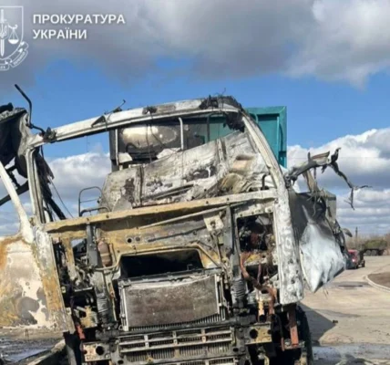 росіяни атакували вантажівку на виїзді для завантаження зерна на Сумщині, водій загинув