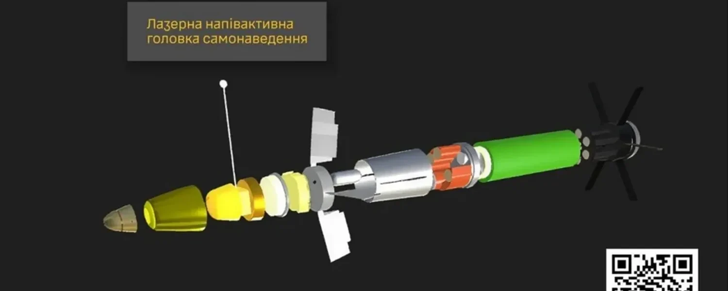 ГУР оприлюднило 3D-модель снаряда Краснополь-М2 та дані про його виробників
