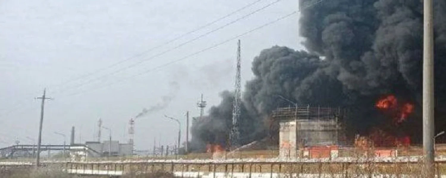 Дрони атакували новокуйбишевський НПЗ у самарській області рф - відео
