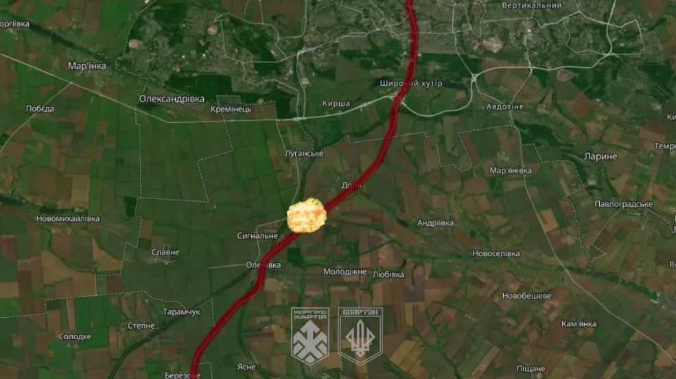 Підступи Донецька стають гарячішими для ворога - ЗСУ показали роботу по окупантах