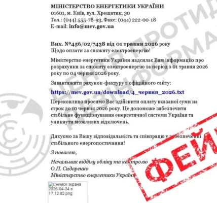 Шахраї масово розсилають українцям фальшиві рахунки за світло - ЦПД