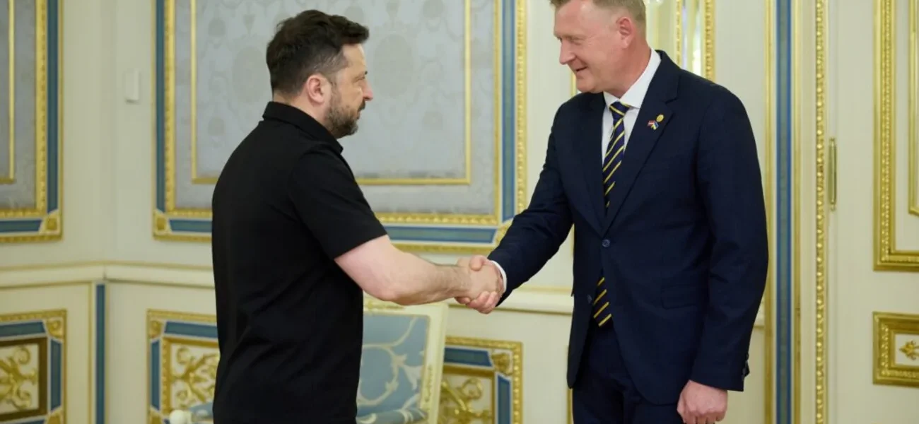 Зеленський обговорив з главою Міноборони Латвії Drone Deal та спільні оборонні проєкти